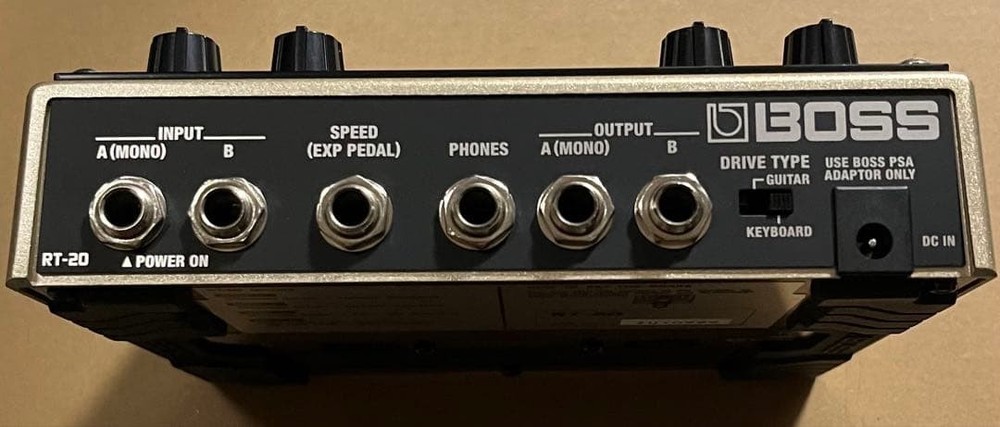 BOSS RT-20 Rotary Ensemble Sound Processor Twin Pedal Used