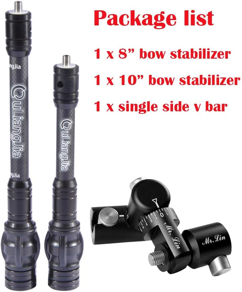 Archery Bow Stabilizer for Compound Bow Carbon Fiber Stabilizer Damping System a