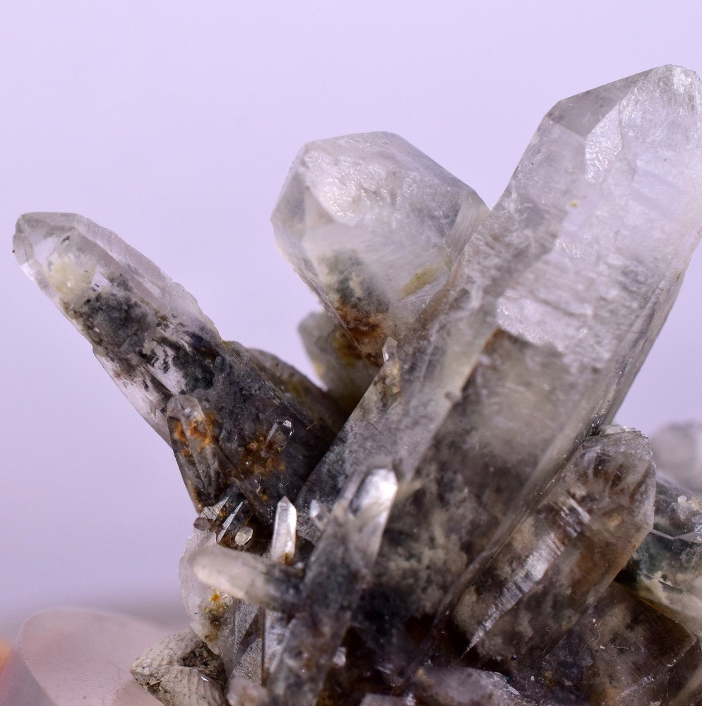 5cms GEM QUARTZ Natural Chlorite Included Phantom Crystal Peru Q332