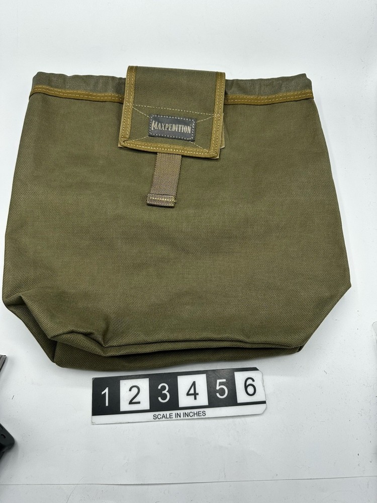 Maxpedition Dump Mega Rollypoly MM Folding Dump Pouch Khaki  0209K TT Malice