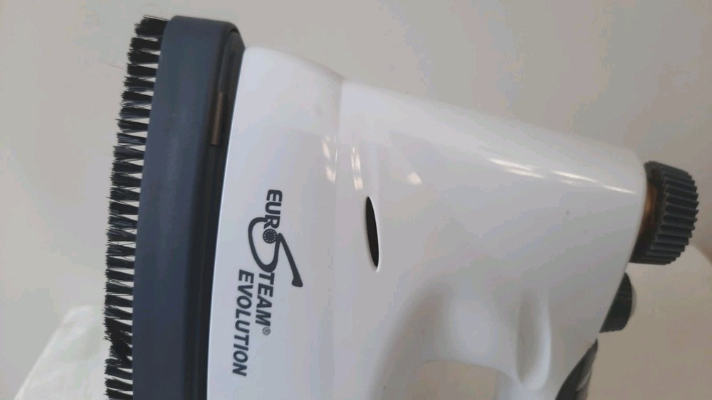 Euro Steam Iron Evolution Model 6399/3 Built In Boiler White Black