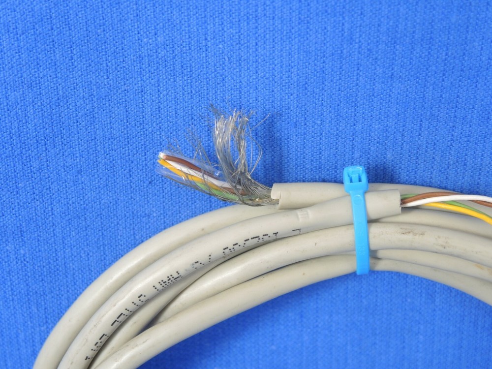 Data Cable, 4 wires, AWG 28, shielded, 7'