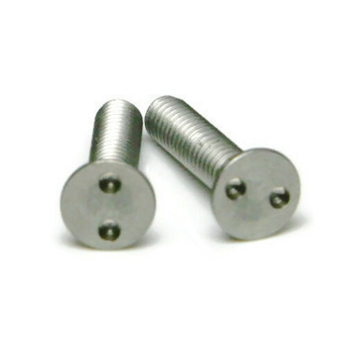 Spanner Snake Eye Flat Head Security Machine Screws - #8-32