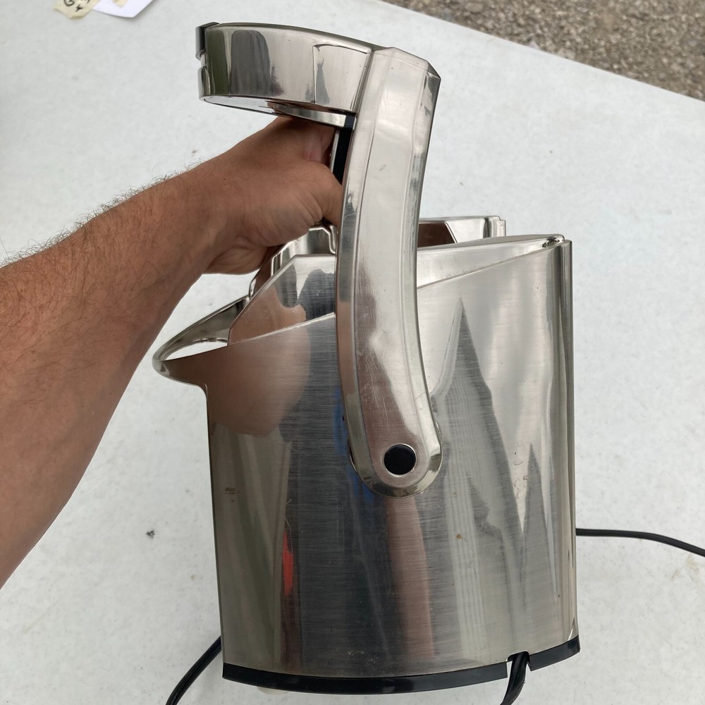 Juiceman Juicer JM400 Replacement Part Only MOTOR BASE UNIT Tested Works Silver