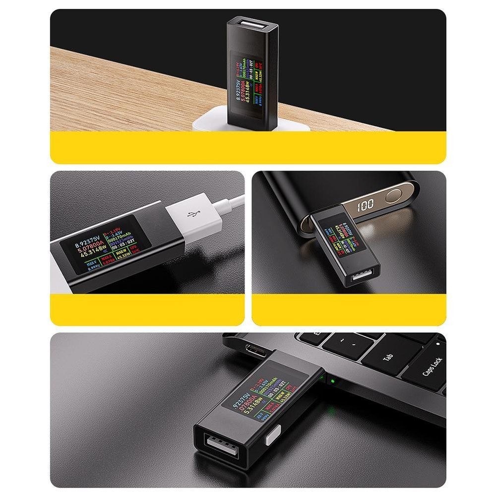 KWSMX23 USB Tester for Fast Charging Protocol and Performance Analysis