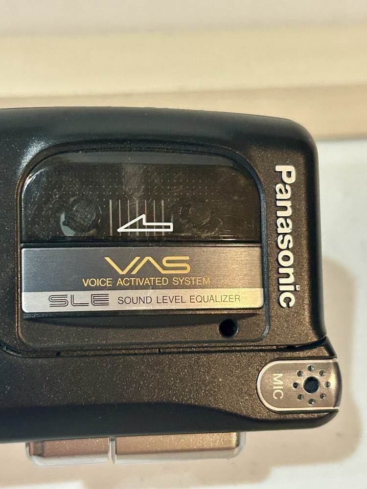 Panasonic RN-502 2-Speed Handheld Cassette Voice Recorder Tested Works