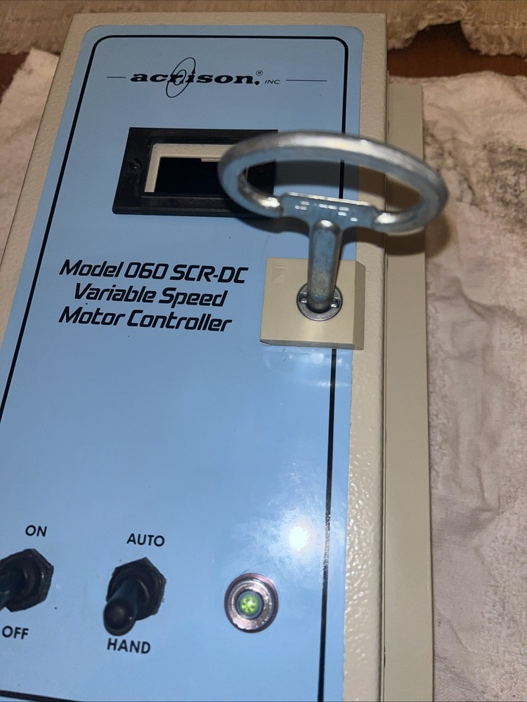 New Acrison Inc. Model 060 SCR-DC 1103 Variable Speed Motor Controller Free Ship