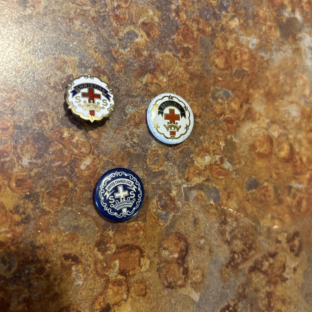 Religious Vintage Sunday School Pins