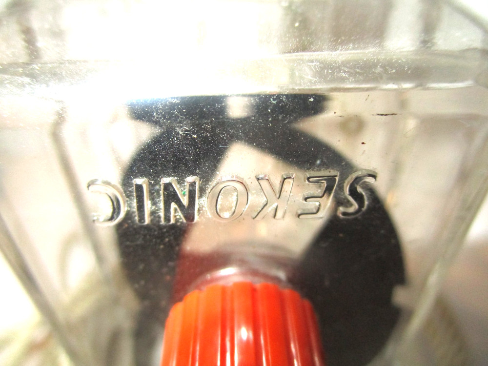 Vintage Sekonic Camera Accesory Underwater Plastic Case w/Rope