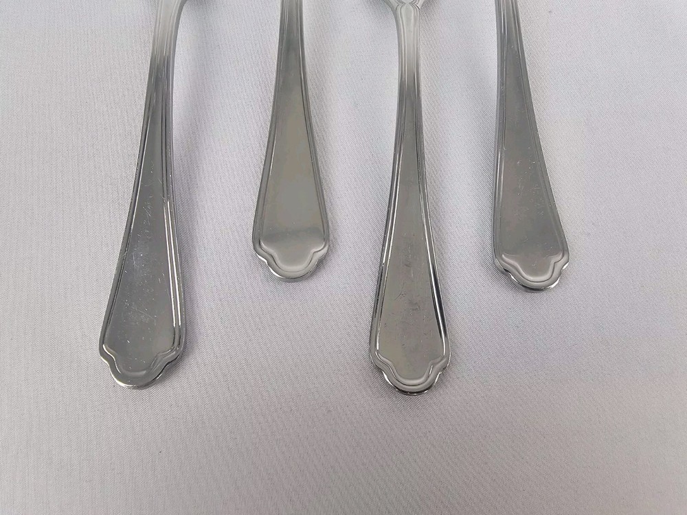 Calderoni Silverware Flatware 4 Dinner Forks