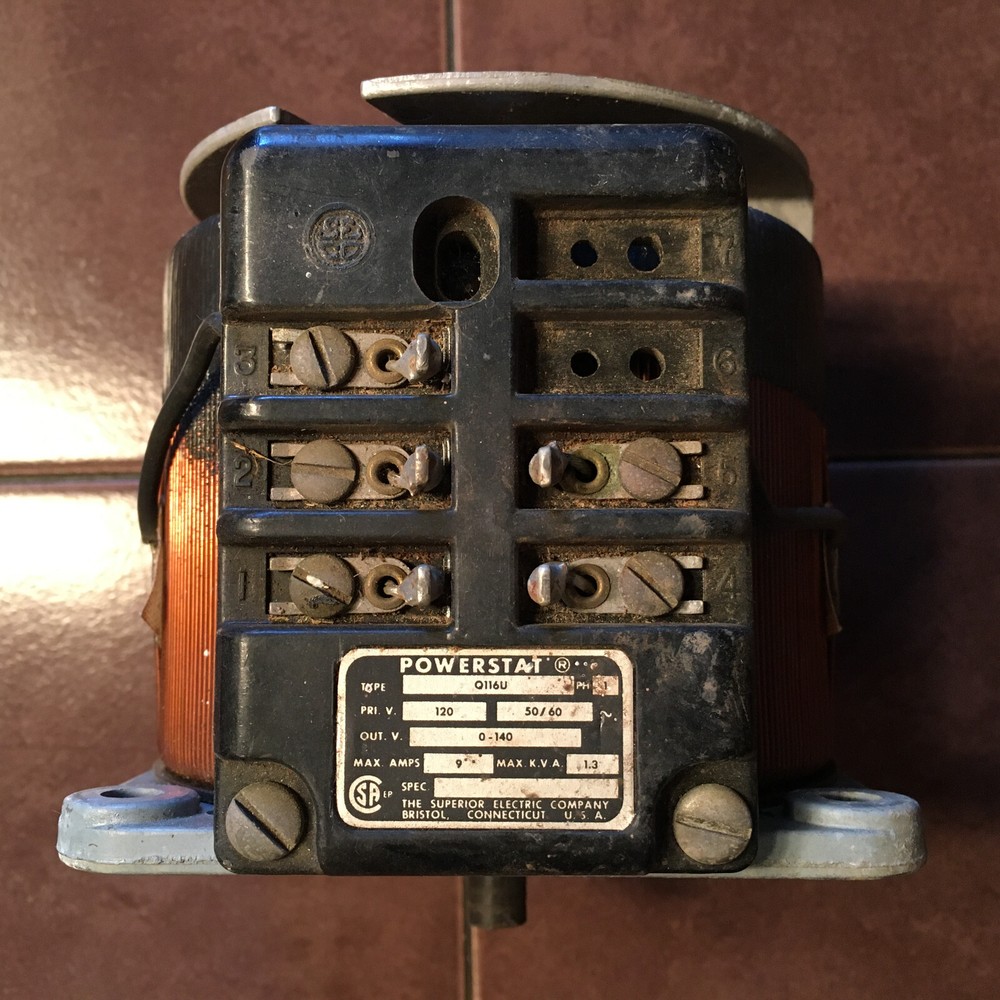 Powerstat Q116U Variac