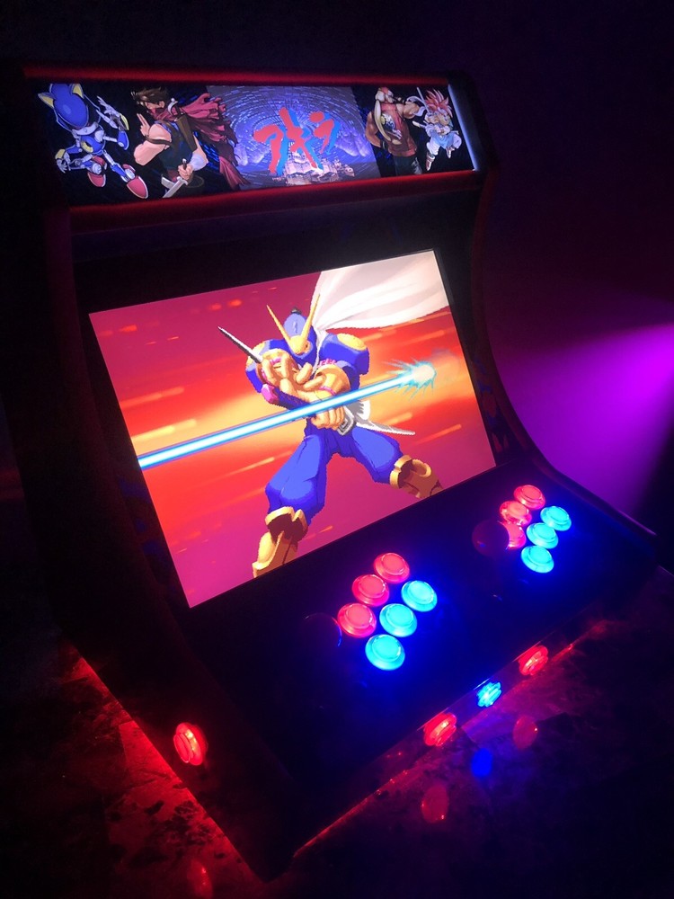 FULLY LOADED Multicade Tabletop Bartop Arcade Cabinet Raspberry pi build