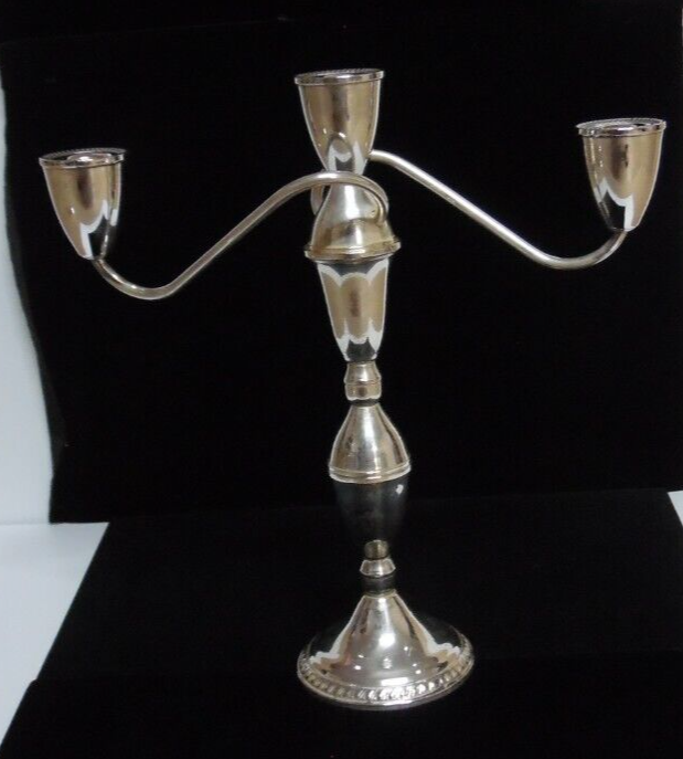 DUCHIN CREATION STERLING CANDELABRUM (2 sold separate)