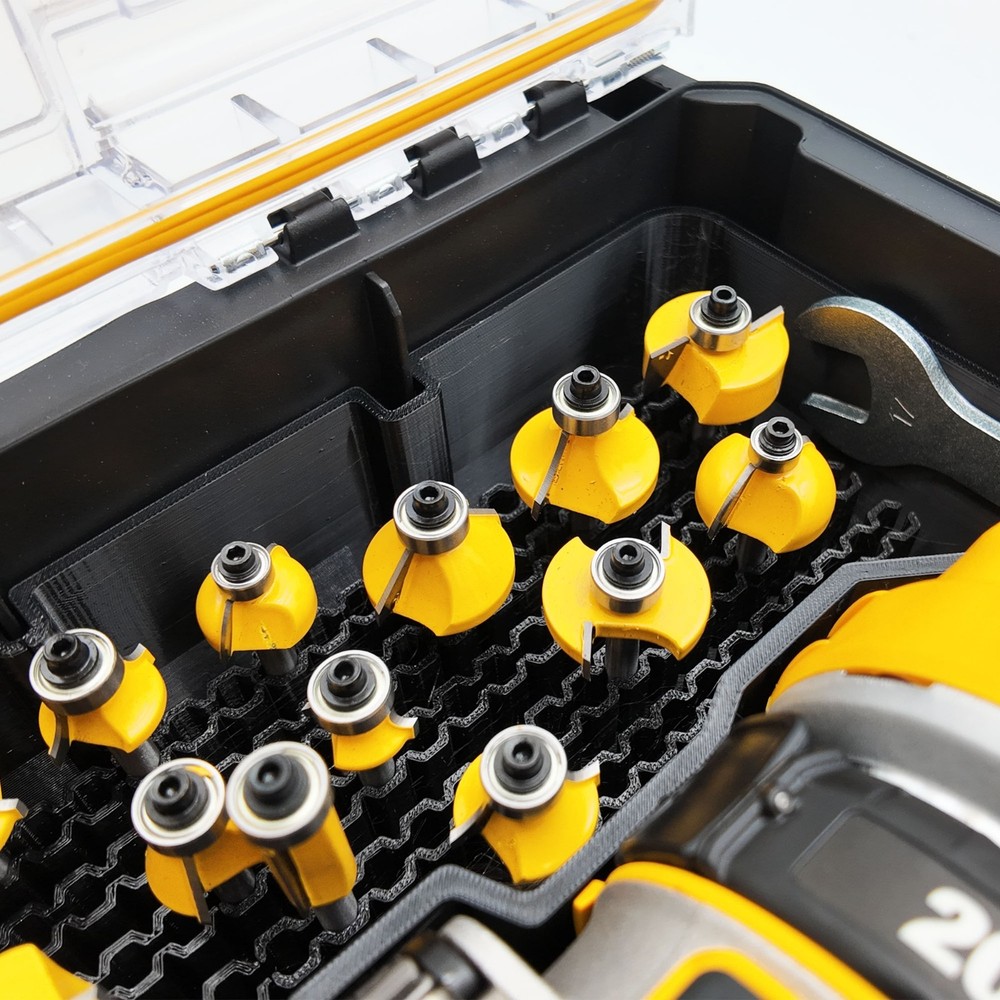 DeWalt DCW600B 20V Router Insert for Deep Compact Organizer (Insert Only)