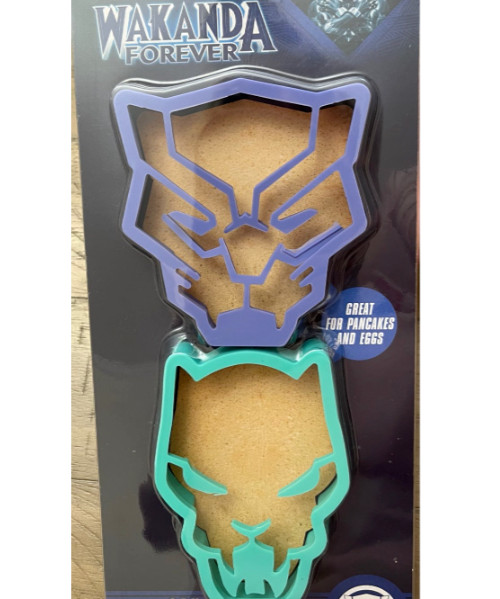 Wakanda Forever Black Panther Breakfast Silicone Molds New