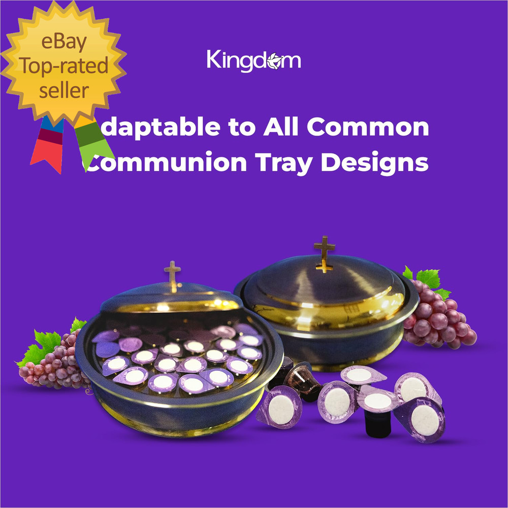 Prefilled Communion Cups with Wafers - 30 Count
