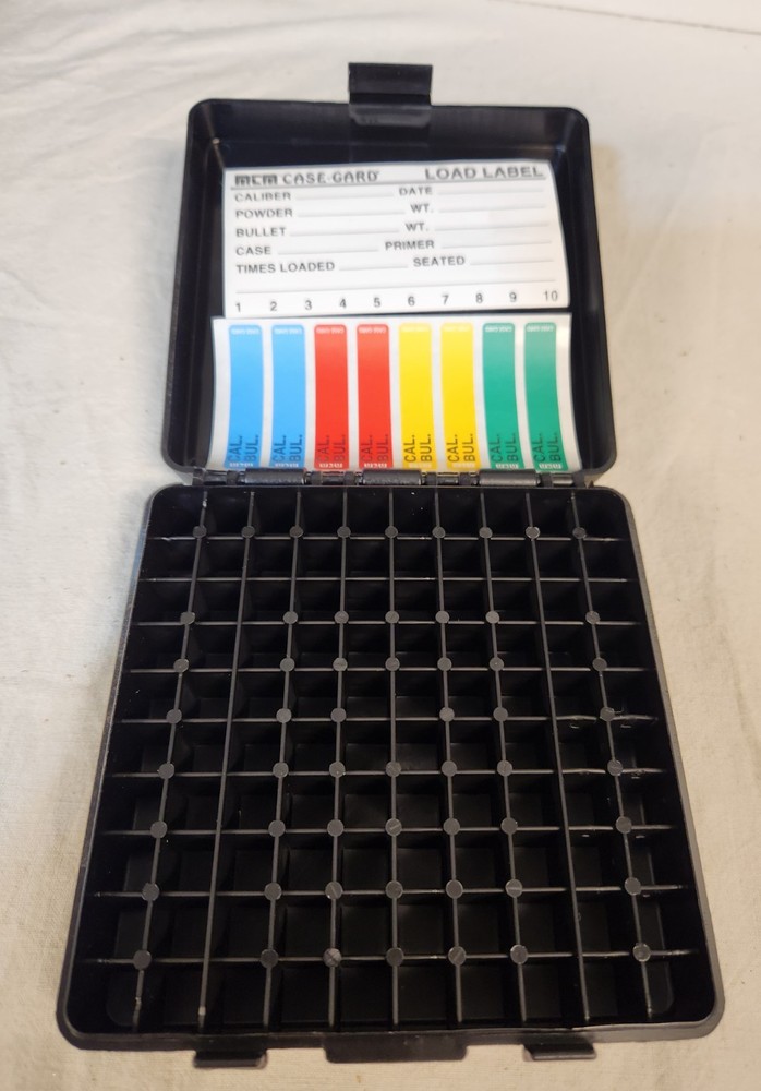 Case Gard P-100-9 Plastic 100 Round 9mm Ammo Holder