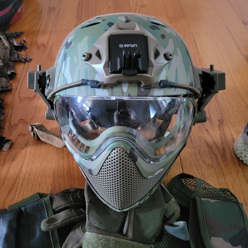 Used airsoft tactical gear lot bundle