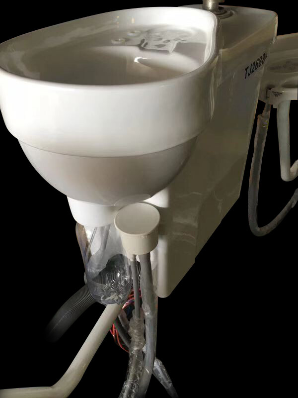 Dental Chair Unit PU Leather Computer Controlled DC Motor Stool Kit /Sterilizer