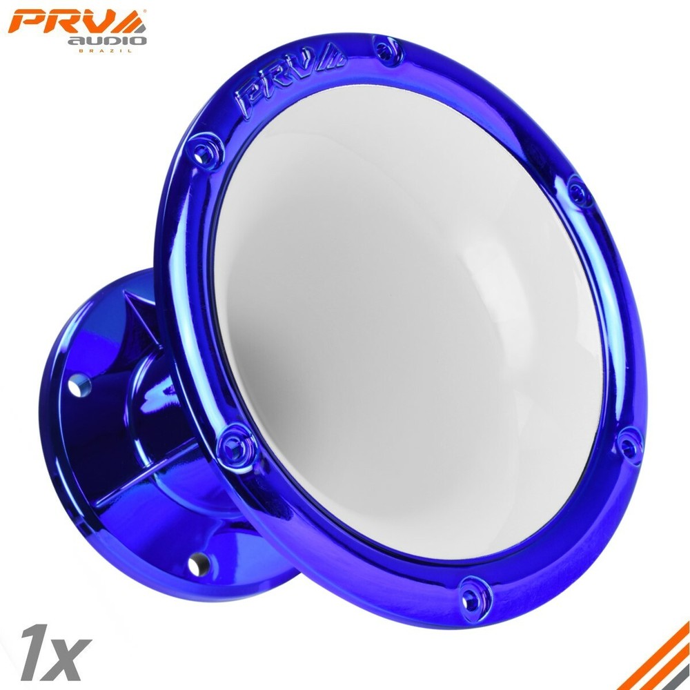 1x PRV Audio WGP14-50 Blue White CR 2" Exit Waveguide 2 inch Driver 4 Bolt Horn