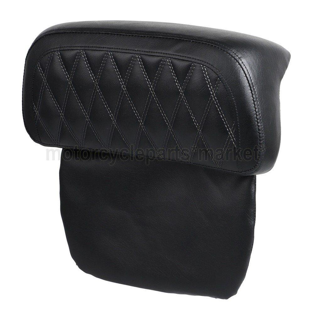 Rear Pack Trunk Backrest Pad For Harley Electra Road Tri Glide FLHT FLHTK 14-up
