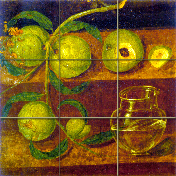 Art Mural Ceramic Pompeii Ancient Backsplash Bath Tile #240