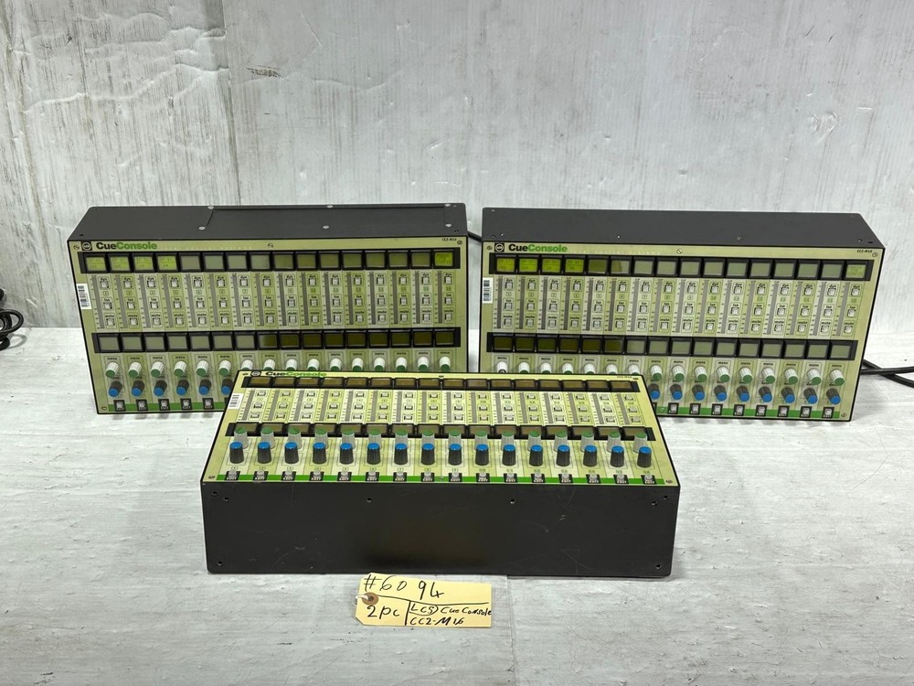 Meyer Sound CC2‑M16 Fader/Meter Module #6094 (One) THS