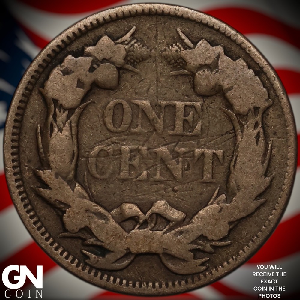 1857 Flying Eagle Cent Penny A2981
