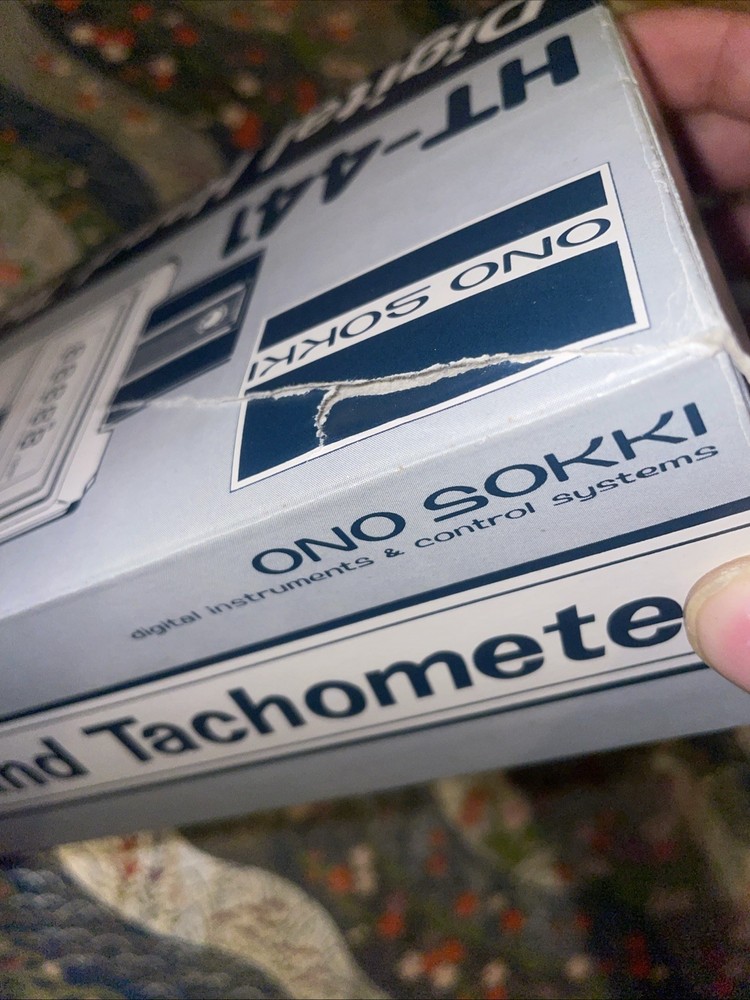 ONO SOKKI HT-441 DIGITAL HAND TACHOMETER