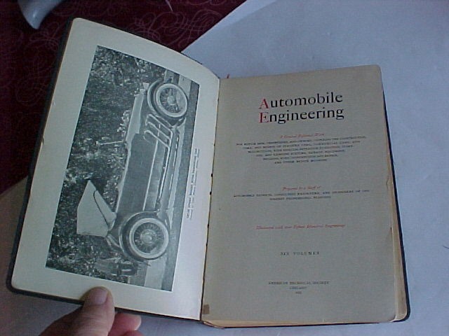 Automobile Engineering Vol IV 4 1921 American Technical Society