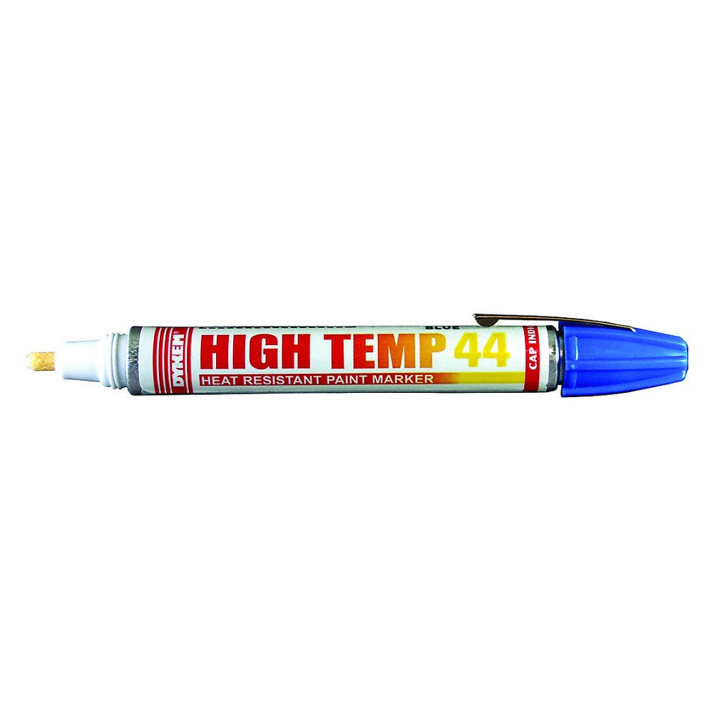 DYKEM 44094 Paint Marker,High Temp,Blue,Medium Tip 49AY04