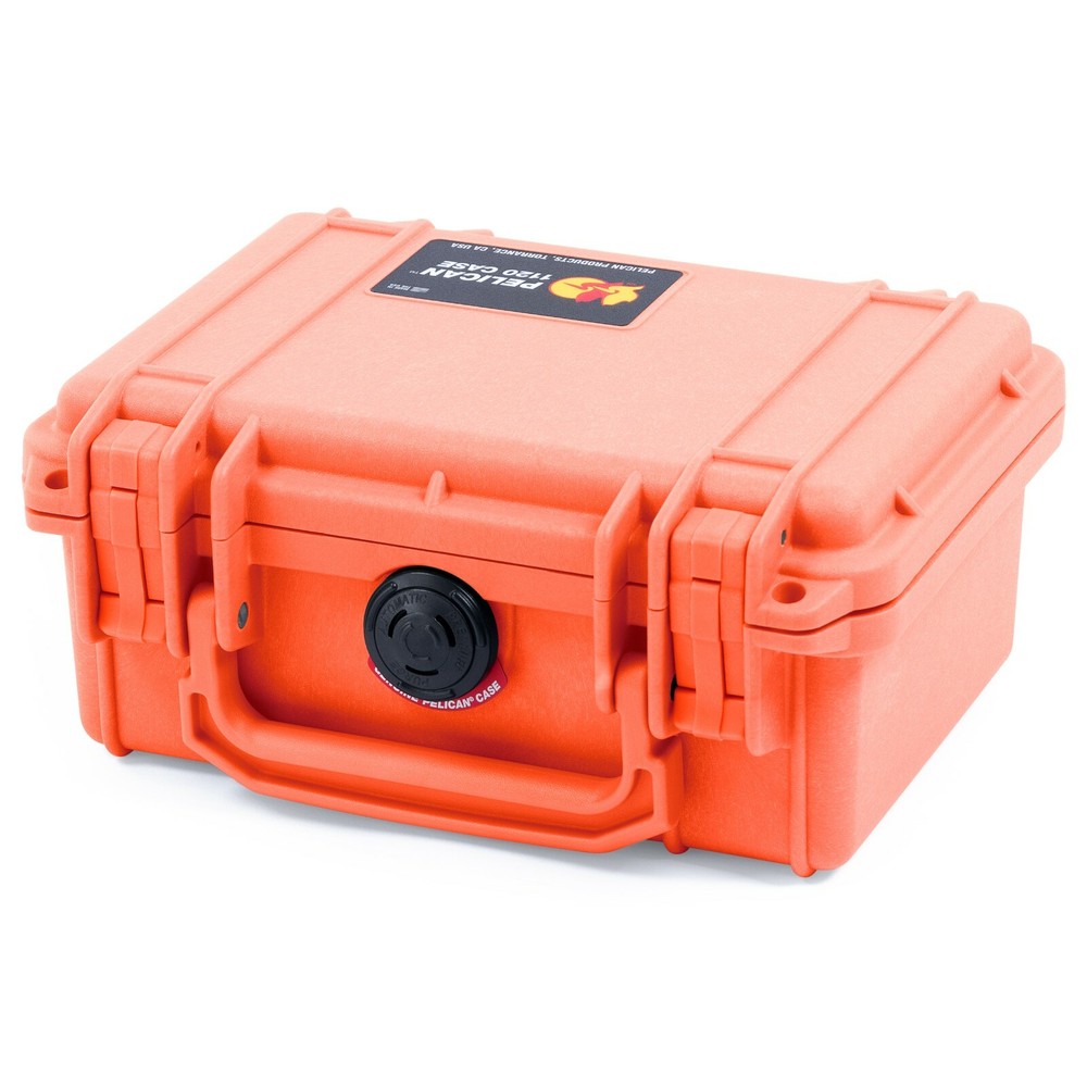 Orange Pelican 1120 case. With Foam