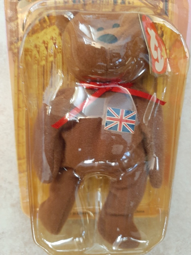 TY Britannia the Bear in sealed pack