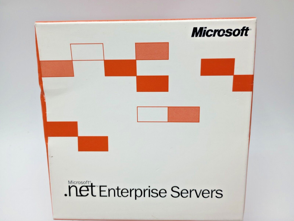 Microsoft .net Enterprise Servers 11 Disc set w/6 Keys - Win 2000 - Pre-owned