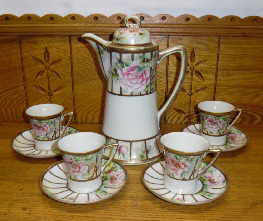 Imperial Nippon Porcelain Chocolate Set