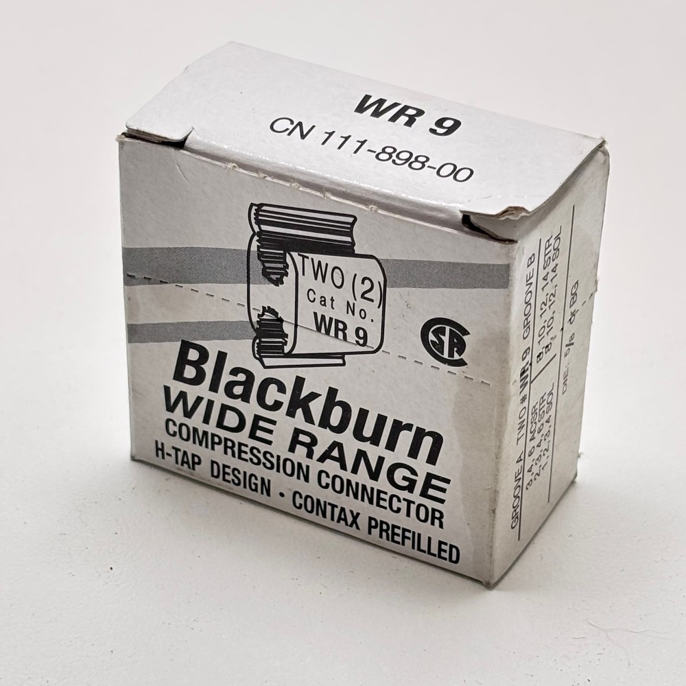 NOS Blackburn WR 9 Wide Range Commpression Connector