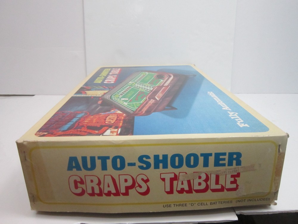 VTG Waco Auto-Shooter Craps Table Automatic Dice Roller Complete WORKING - VIDEO