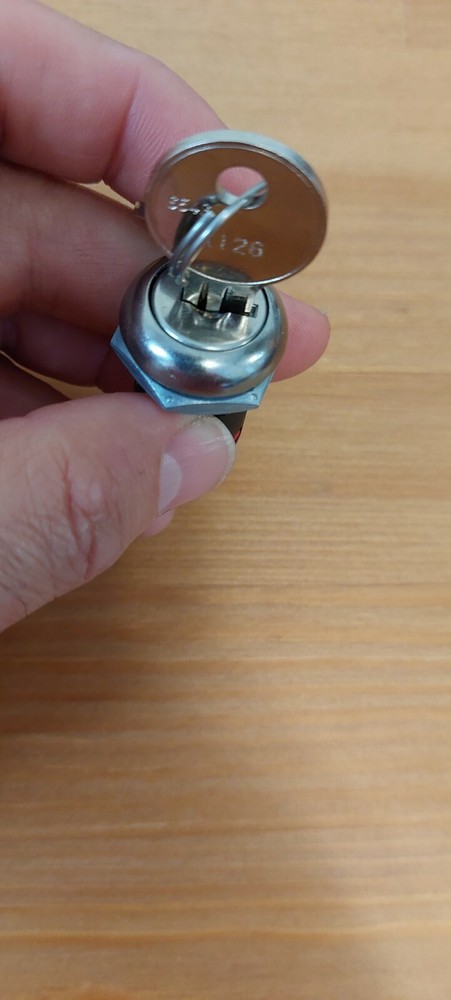 2 Position Keylock Switch 4A 125VAC RJ