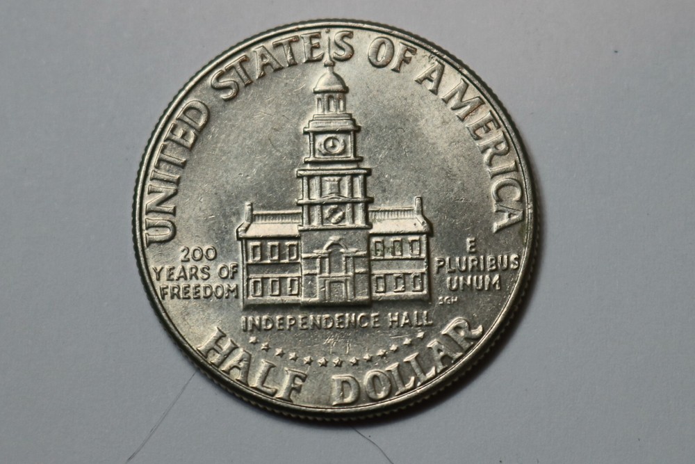 1976 Kennedy Bicentennial Half Dollar (D)
