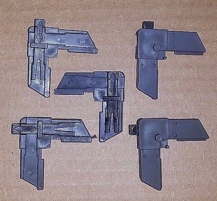 Screen Frame Stop Corner w/ Slide Lock, Bronze Plastic - 10 pack