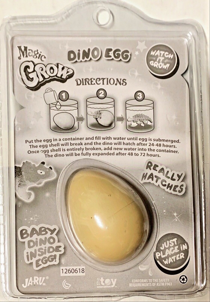 Ja-Ru 312 Magic Grow Dino Egg - Really Hatches