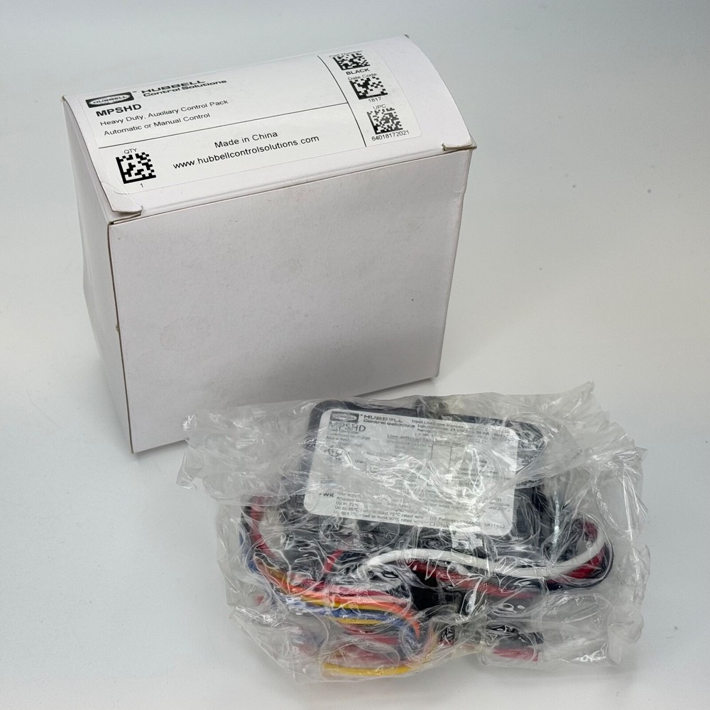 Hubbell MPSHD Heavy Duty Auxiliary Control Pack - NEW