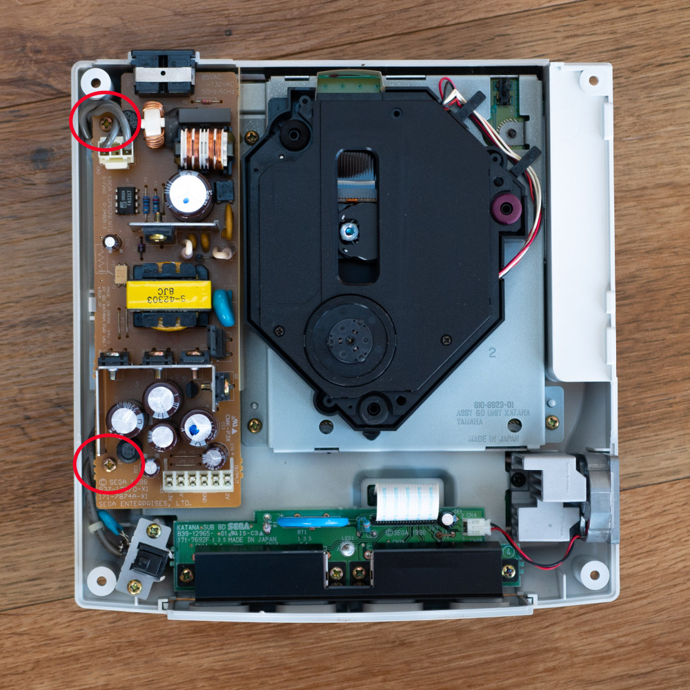 Dreamcast Replacement Power Supply USBC Type C Mod With 3D Printed Spacer