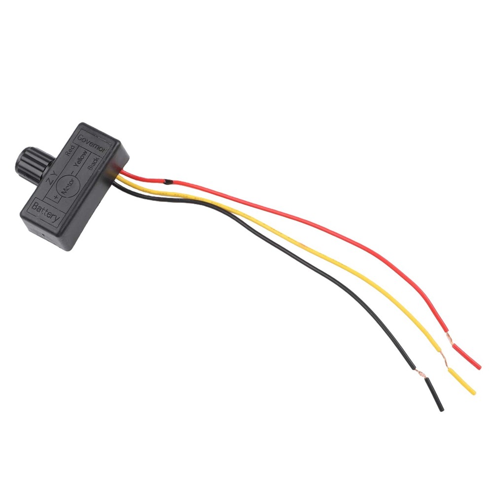 Compact 12V Speed Regulator Knob for Easy Dimming and Speed Adjustment