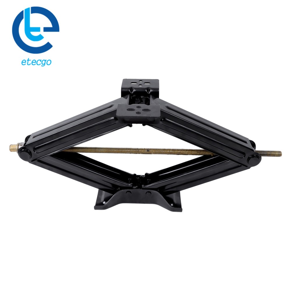 24" 5000lbs Set 2 RV Stabilizer Leveling Scissor Jacks w/socket & hardware