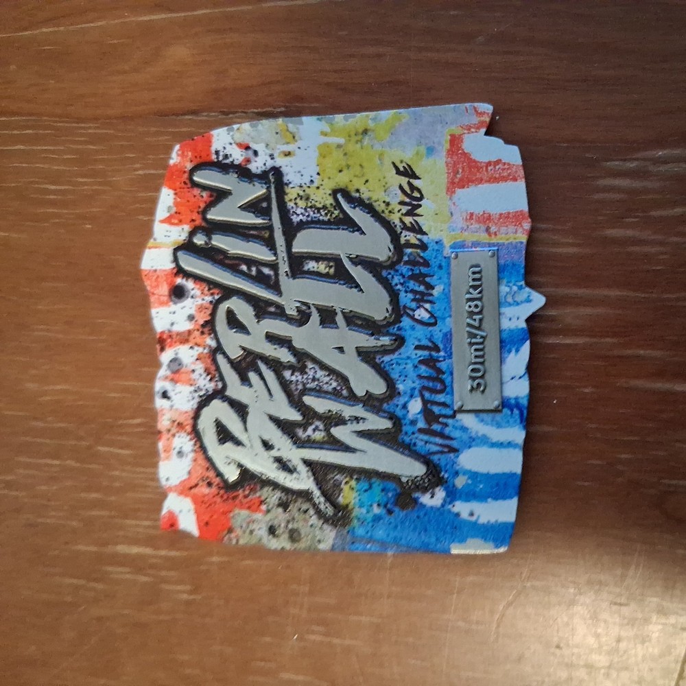 The Conqueror BERLIN WALL Virtual Challenge Running Finisher Medal