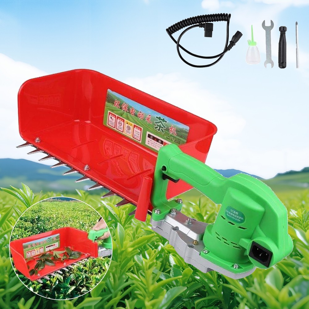 2026 Portable Operated Electric Tea Plucker Handheld Tea Leaf Picking Machine