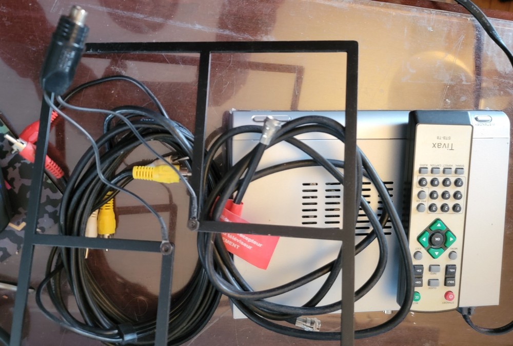 TIVAX Digital TV receiver + Antenna - Full Setup