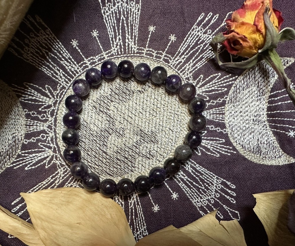 Ametrine Bracelet, All Natural, Metaphysical, Witchcraft, Pagan