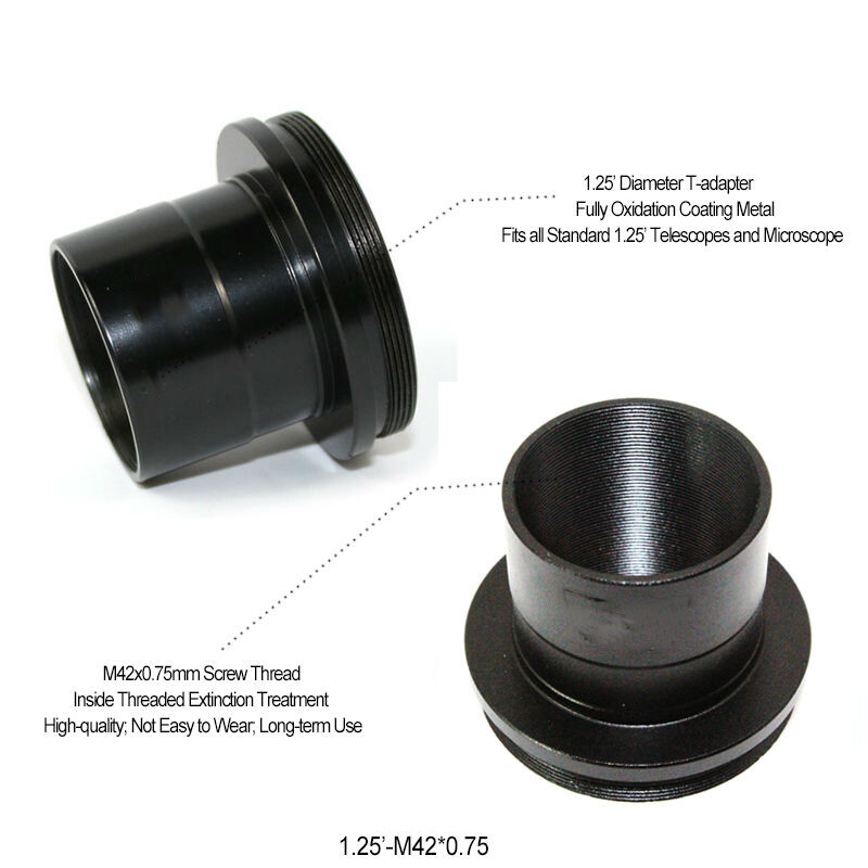 Camera Adapter T Ring Interface for Telescope Microscope Photography Dedicated
